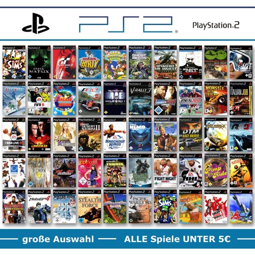 Ps2 playstation spiele - 2, spiele-wahl