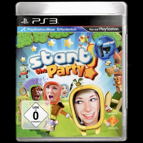 Start the party - start,